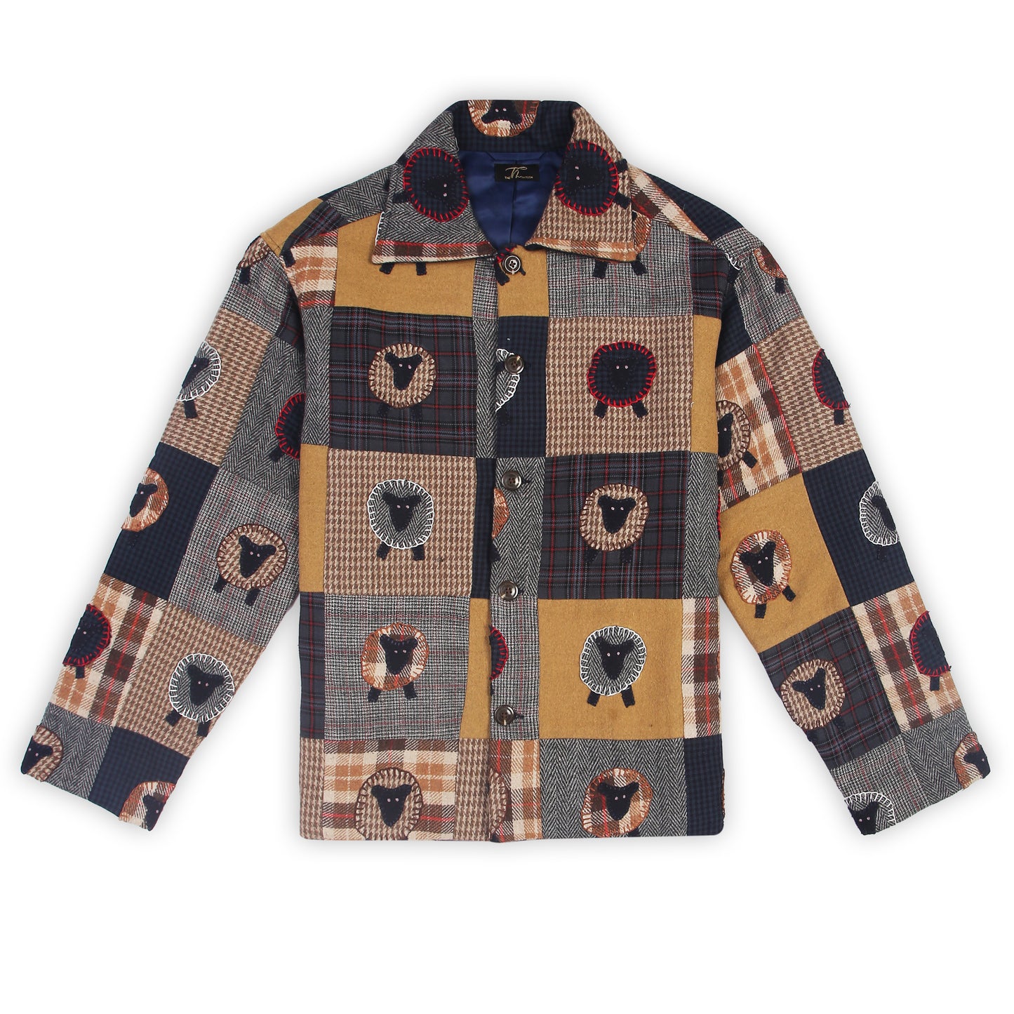 MARCO UNISEX PATCHWORK SHIRT JACKET