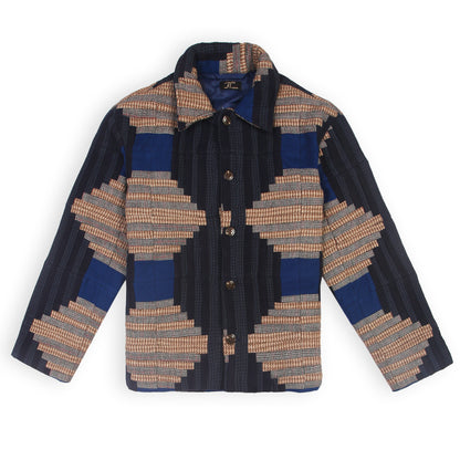 JACK UNISEX PATCHWORK SHIRT JACKET