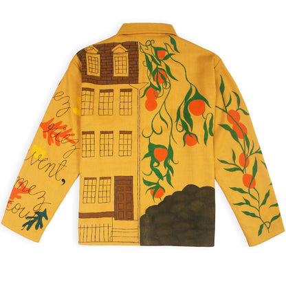 OLIVIER MEN HAND-PAINTED SHACKET