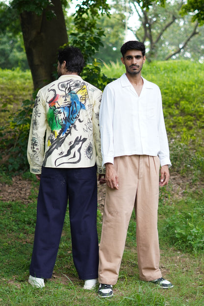 BLANK SLATE LINEN SHIRT