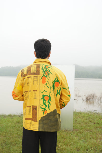 OLIVIER MEN HAND-PAINTED SHACKET