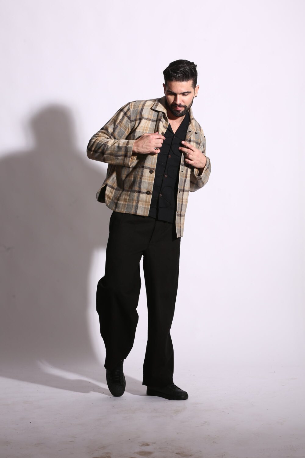 Bennett Wool Plaid Unisex Jacket