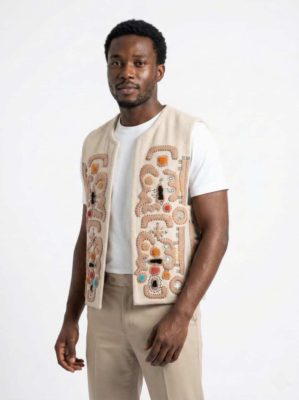 Jordan Unisex Appliqué Vest