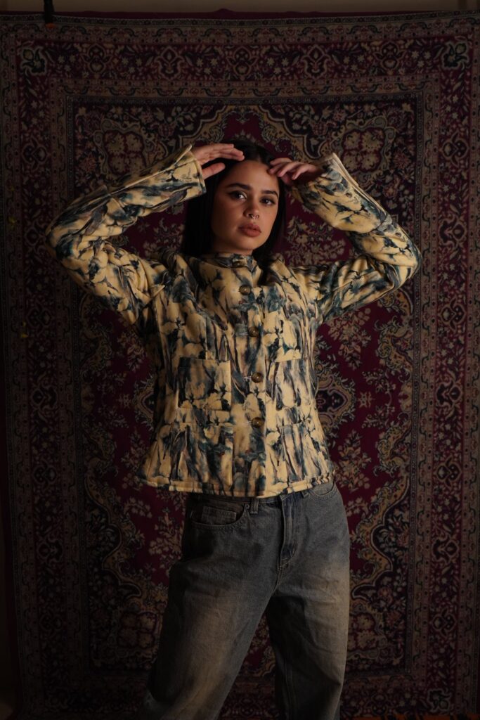 Noor Womens Fleece Quilted Jacket by The Mitesh