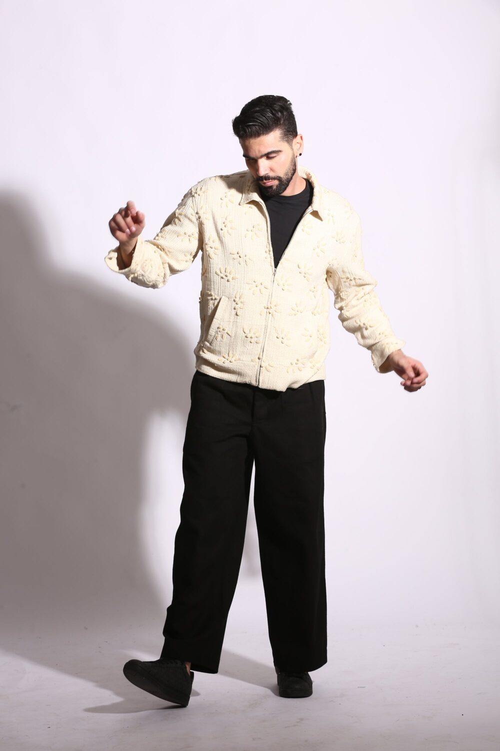 Rowan Tufted Jacquard Jacket